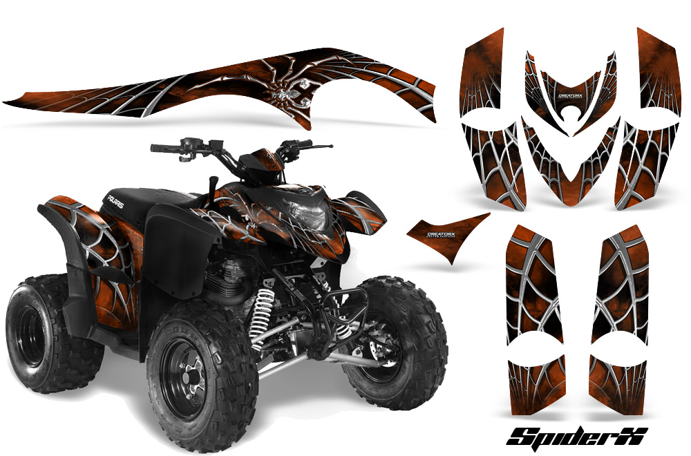 Polaris Pheonix Graphics Kit SpiderX Orange